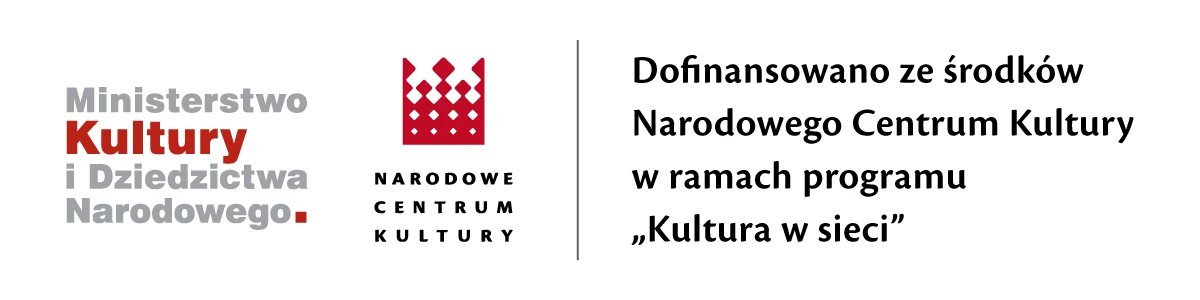 Dofinansowanie ze środków Narodowego Centrum Kultury